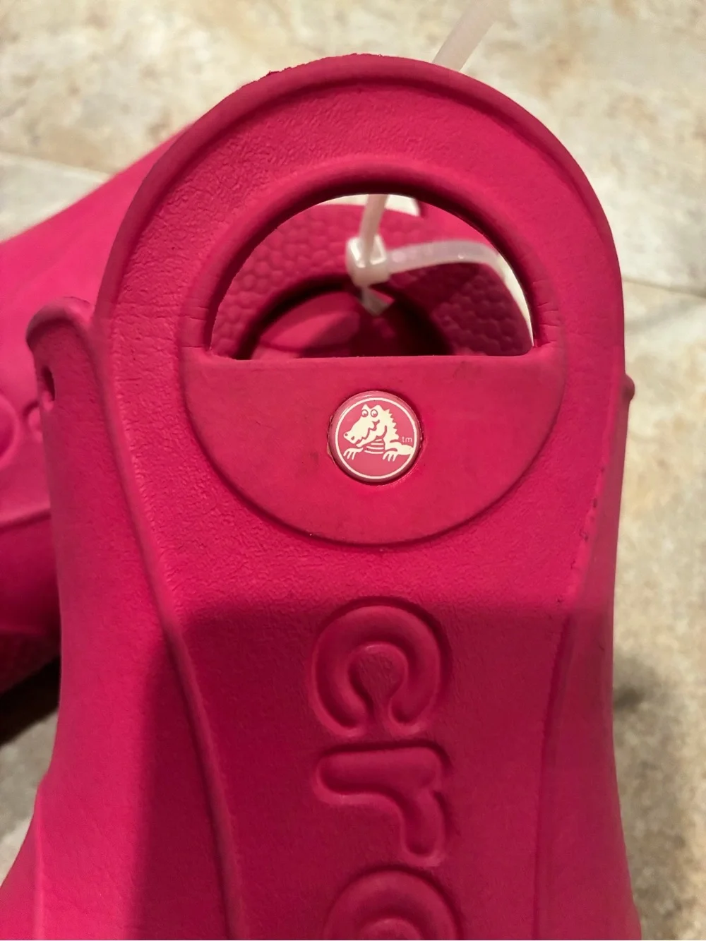 GUC Crocs Hot Pink Girl’s Waterproof Boots